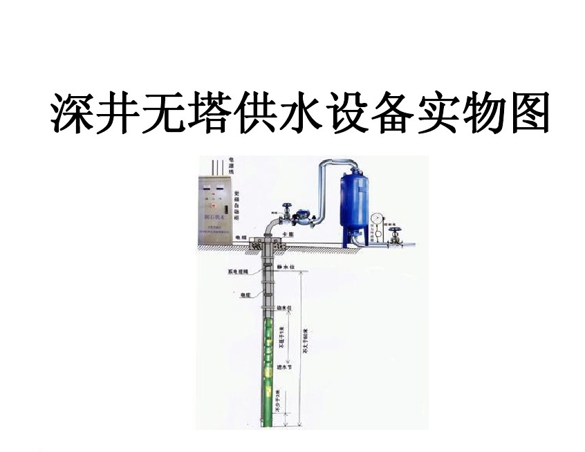 丰城市井泵无塔式供水设备